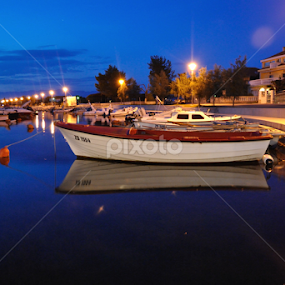 Reflection by Marino Bobetić - City,  Street & Park Night