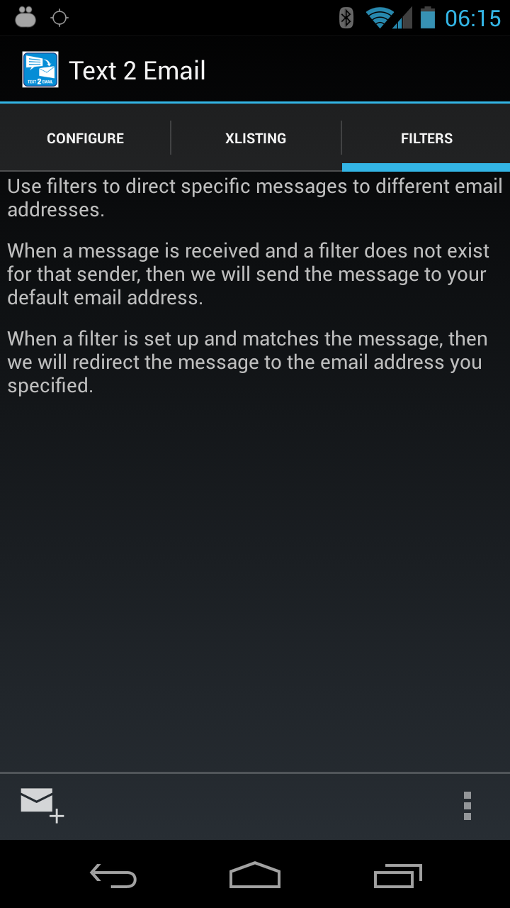 Text 2 Email Screen 3