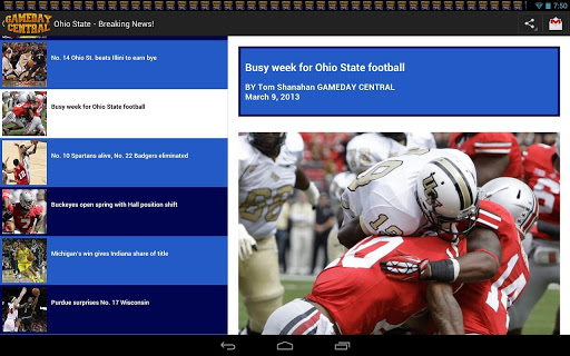 【免費運動App】Gameday Central - NCAA News-APP點子