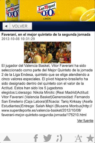 【免費新聞App】San Miguel 0'0 Valencia Basket-APP點子