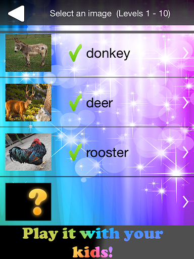 【免費拼字App】Wildlife Animals Quiz For Kids-APP點子