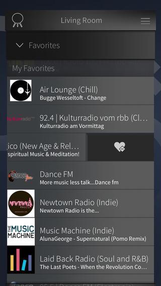 BeoMusic Screen 3
