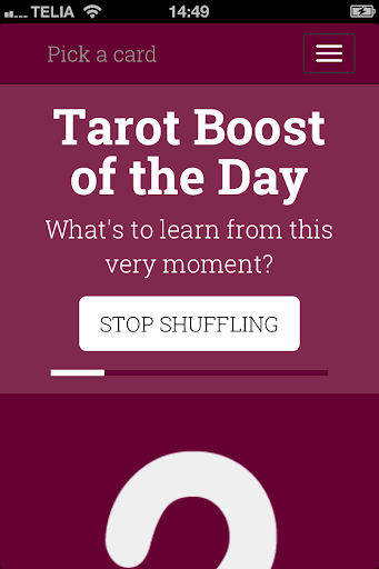 Tarot Boost of the Day