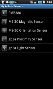 My Android Sensors