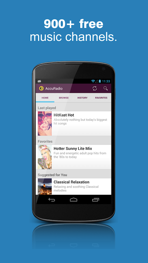 AccuRadio Android Apps on Google Play
