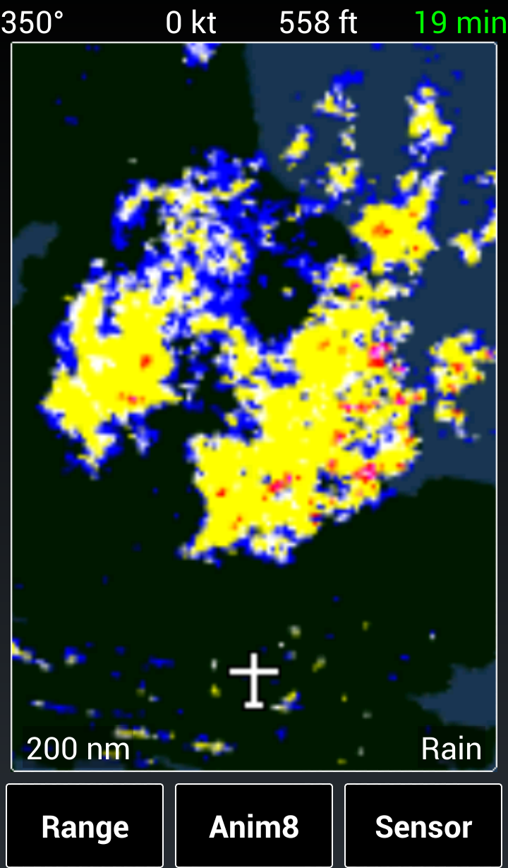 Aircraft Weather Radar Screen 2