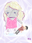 Girl and Doll