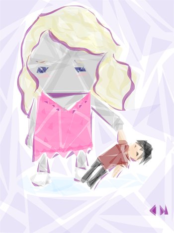 Girl and Doll