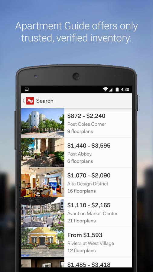Apartments by Apartment Guide Android Apps on Google Play