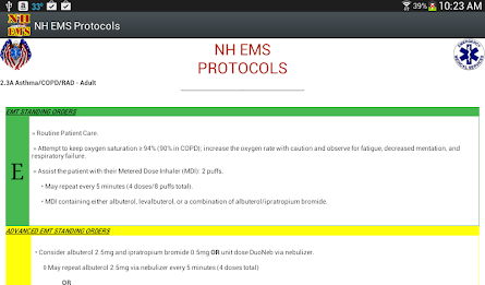 NH EMS Protocols poster 15