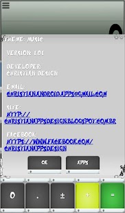 Free Music SCalc Theme APK
