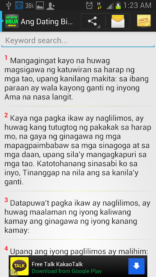 Ang mabuting balita biblia free download