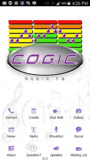 【免費娛樂App】C.O.G.I.C Radio FM-APP點子