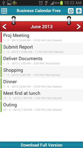 【免費生產應用App】Business Calendar Free-APP點子