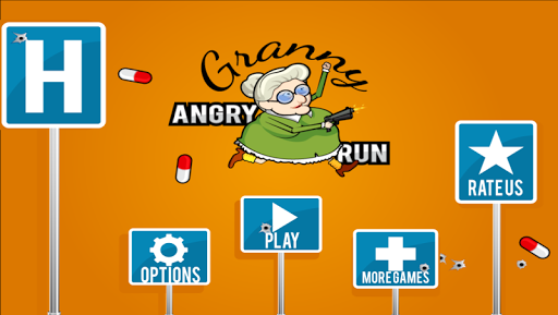 Angry Grandma Run Games:Crazy