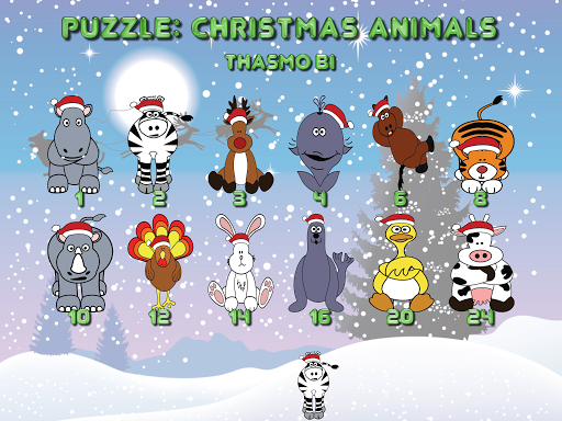 【免費解謎App】Puzzle: Christmas animals HD-APP點子