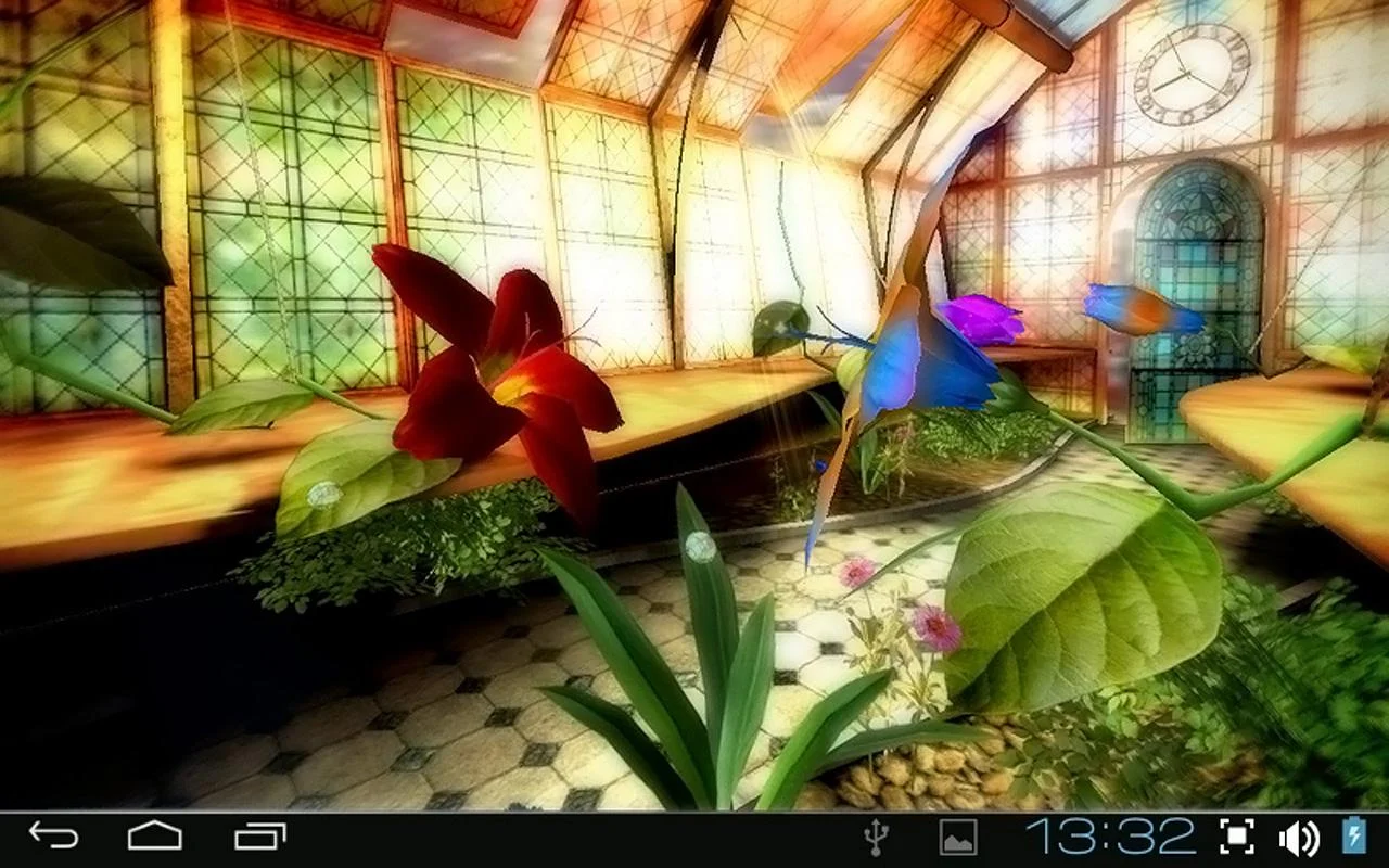 Magic Greenhouse 3D Pro lwp - screenshot
