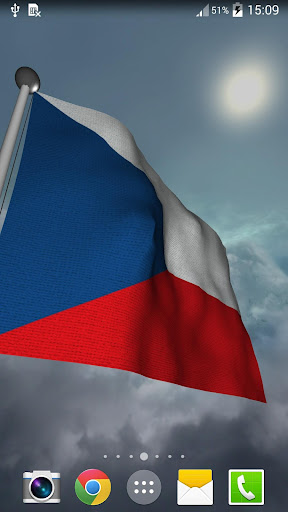 Czech Republic Flag - LWP