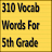 310 5th Grade Vocab Flashcards APK - Windows 용 다운로드