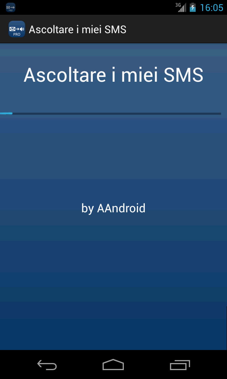 Android application Listen my SMS PRO screenshort