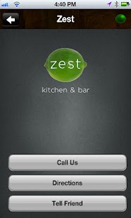 Zest Kitchen & Bar Screenshots 0