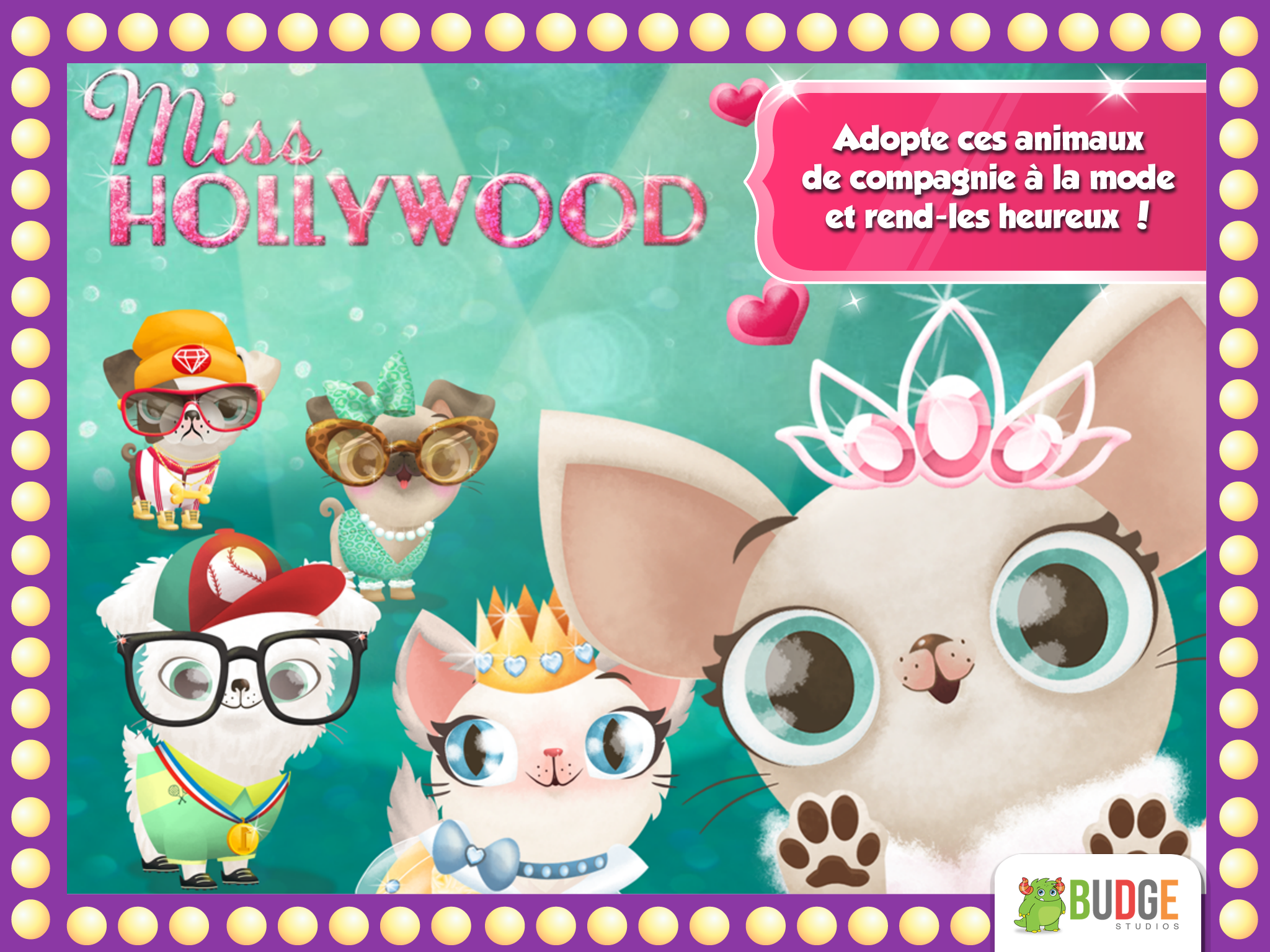 Android application Miss Hollywood - Fashion Pets screenshort