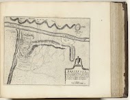 Plattegrond met het ontzet van Rheinfels, 1693