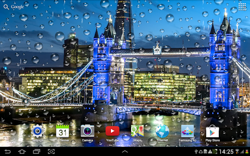 Rainy London Live Wallpaper