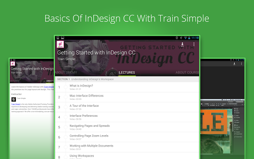 【免費教育App】Udemy InDesign CC Tutorials-APP點子