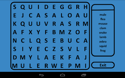 Classic Wordsearch poster 1