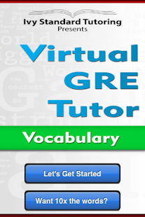 Virtual GRE Tutor - Vocabulary