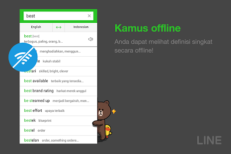 download LINE Kamus Inggris (Offline) free