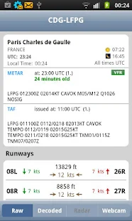 AeroWeather Screenshot