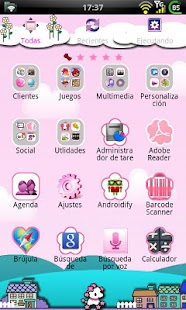 How to mod GO Launcher Elegant Pink Theme patch 1.1 apk for bluestacks