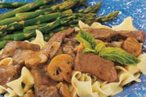 Simmered Sirloin with Noodles