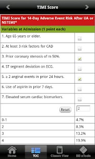 Acute Coronary Syndrome apc Screen 2
