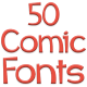 Download Fonts for FlipFont 50 Comic For PC Windows and Mac Vwd