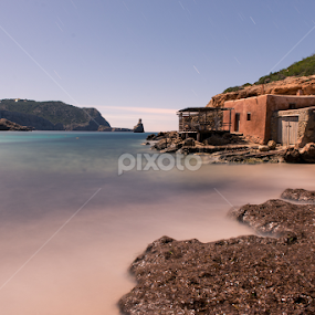 Benirras under  The Moonlight by Inma  Monte Picante - Landscapes Beaches
