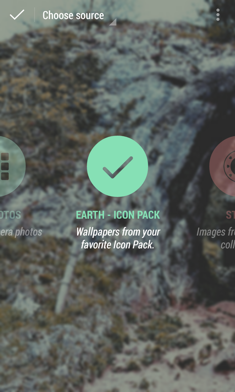 Earth - Icon Pack Screen 2