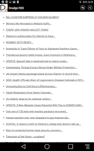 Drudge RSS (NO ADS) Screenshots 1