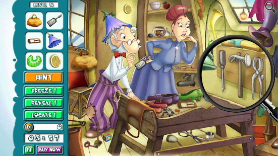 Android application Hidden Object FREE: Shoemaker screenshot