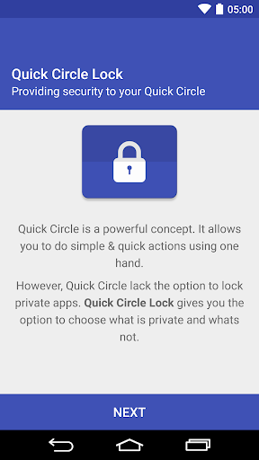 Quick Circle Lock