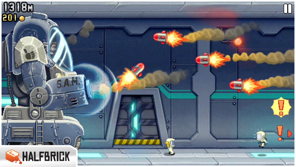 comment avoir s.a.m dans jetpack joyride