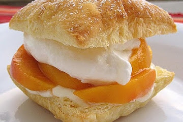 Peaches and Cream Puffs