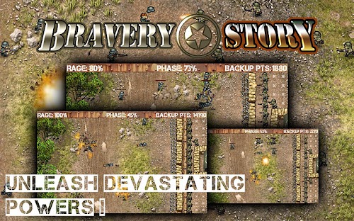 Android application Bravery Story screenshort