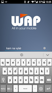 WAP mobile Screenshots 1