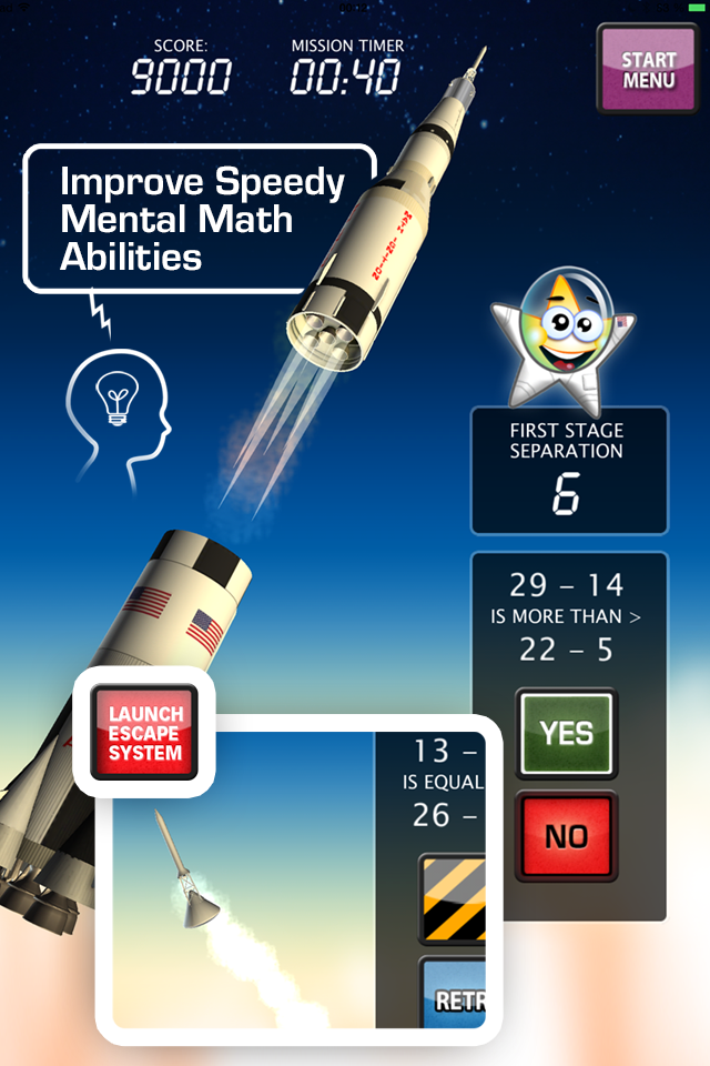 Rocket Math Ignition Screen 3