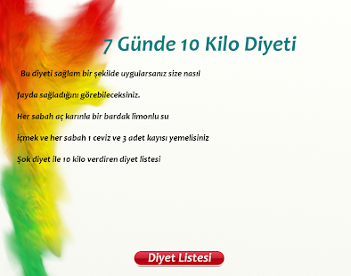 How to install 7 Günde 10 Kilo 1.0.0 unlimited apk for android