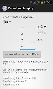 Kurvendiskussion Screenshots 0