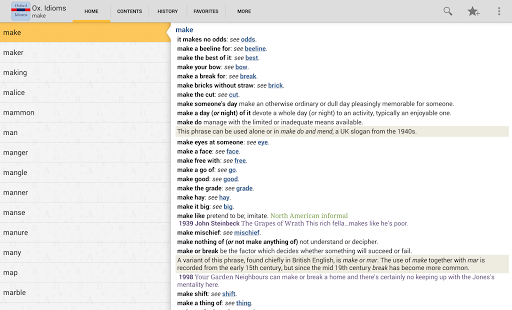Oxford Dictionary of Idioms Screenshots 0